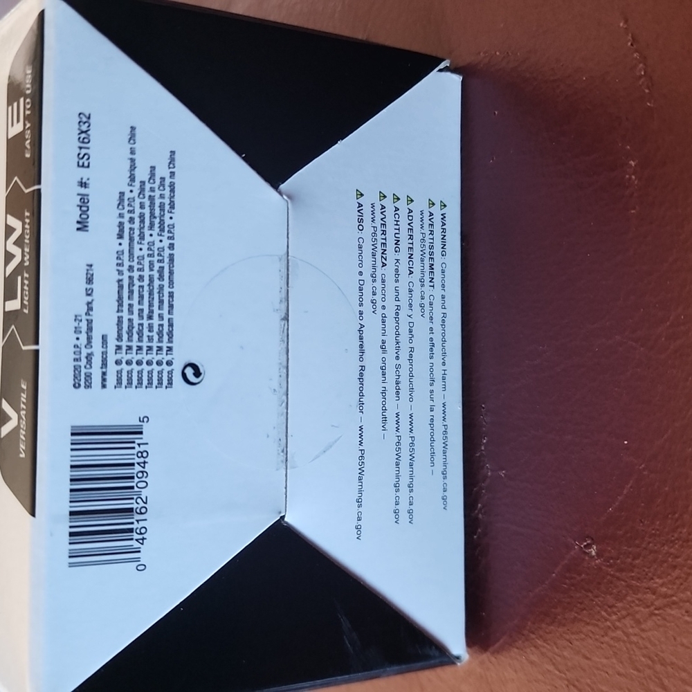 💚HP💚 NIB Tasco: Essentials 16x32 Binocular Jumelles - Picture 8 of 9